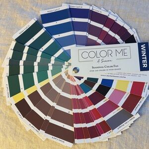 Color me a season winter search fan